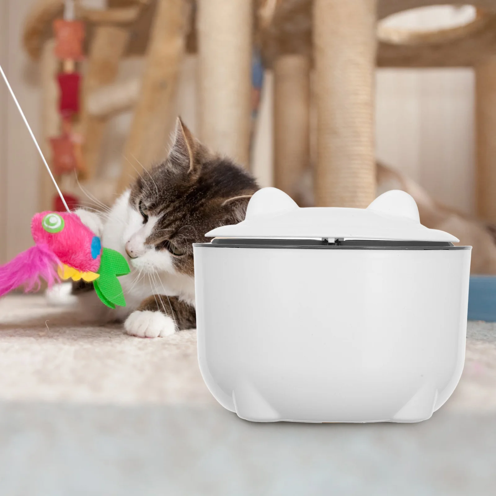 Enclosed Trash Can Cat Litter Disposal Bin Cartoon Desktop Garbage Waste Poop Storage Plastic Bin Household Bucket Utility Room
Enclosed Trash Can Cat Litter Disposal Bin Cartoon Desktop Garbage Waste Poop Storage Plastic Bin Household Bucket Utility Room