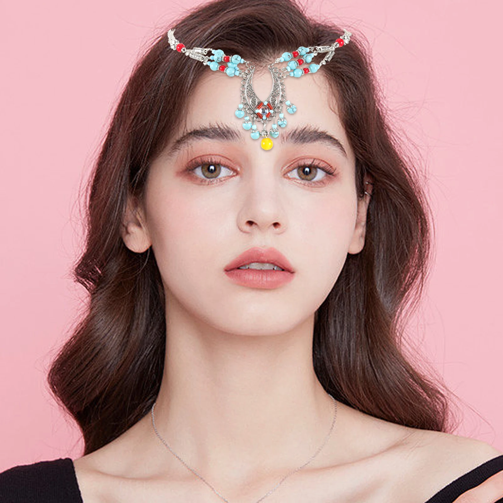 Necklace Hair Decorations for Women Chain Jewelry Headpiece Headpieces Decorative Headband Forehead Chains Accessories Wedding
Necklace Hair Decorations for Women Chain Jewelry Headpiece Headpieces Decorative Headband Forehead Chains Accessories Wedding