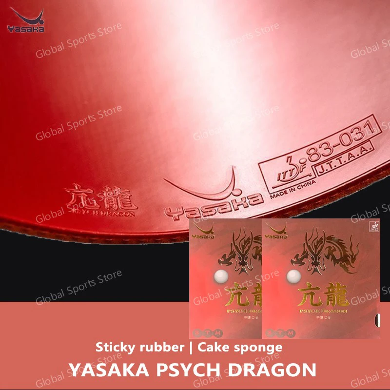Оригинальная резиновая губка для настольного тенниса Yasaka PSYCH DRAGON, липкая резиновая губка для пинг-понга, одобренная ITTF, губка для пинг-понга с губкой для торта
Оригинальная резиновая губка для настольного тенниса Yasaka PSYCH DRAGON, липкая резиновая губка для пинг-понга, одобренная ITTF, губка для пинг-понга с губкой для торта