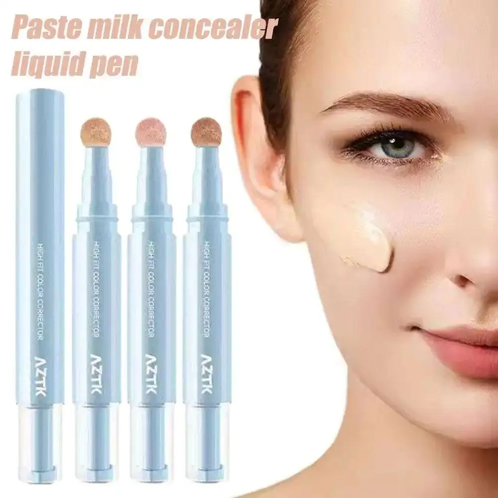 1Pcs New AZTK Concealer Pen Moisturizing Covering Acne Scar Liquid Makeup Face Brightening Highlighter Stick
1Pcs New AZTK Concealer Pen Moisturizing Covering Acne Scar Liquid Makeup Face Brightening Highlighter Stick