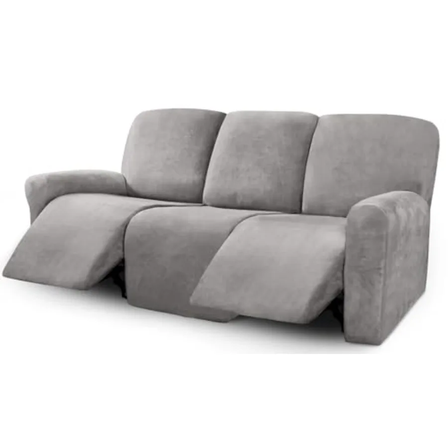 Velvet 8-Pieces Recliner Sofa Covers Stretch Reclining Couch Covers for 3 Cushion Reclining Sofa Slipcovers Furniture Covers Th
Velvet 8-Pieces Recliner Sofa Covers Stretch Reclining Couch Covers for 3 Cushion Reclining Sofa Slipcovers Furniture Covers Th