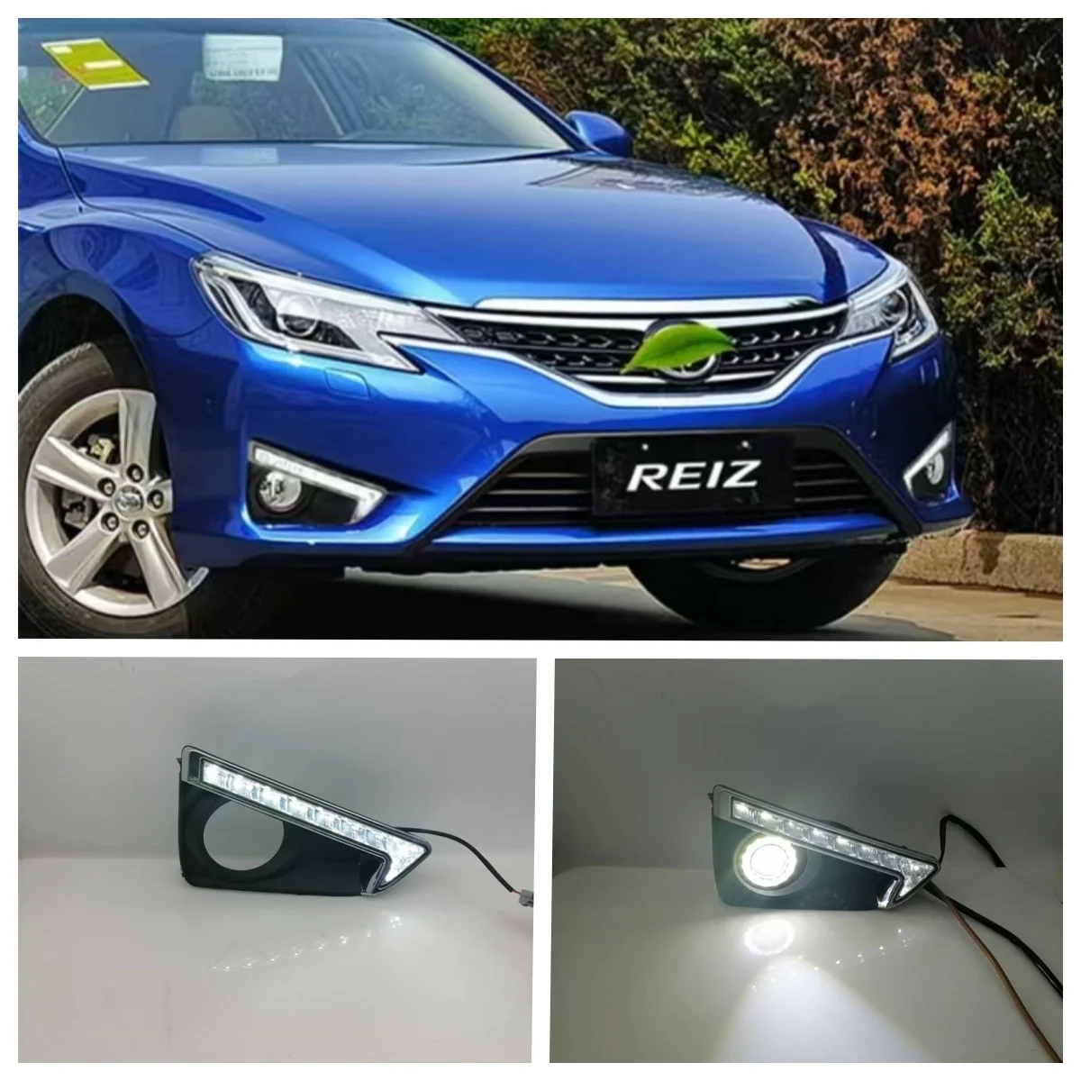 LED DRL For Toyota Mark X Reiz 2013 2014 2015 2016 2017 Daytime Running Lights With Angel Fog Lamp Daylight Accessories Kits
LED DRL For Toyota Mark X Reiz 2013 2014 2015 2016 2017 Daytime Running Lights With Angel Fog Lamp Daylight Accessories Kits