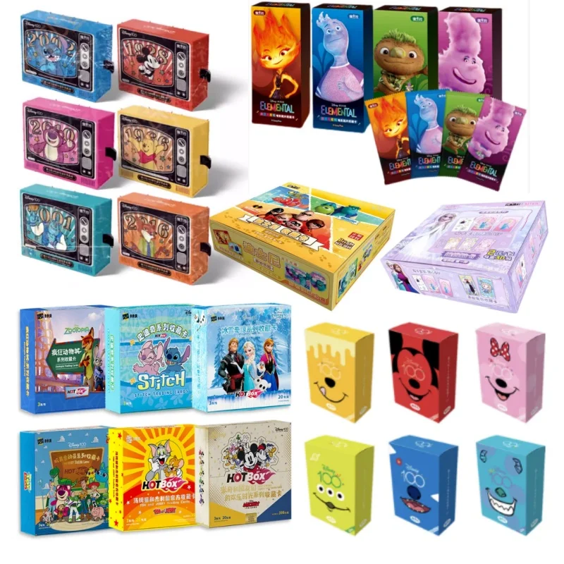 Disney Card 100 Carnival Series Trading Cards for Children Mickey Friends Zootopia Stitch Bear Card Collection Kids Toy Gift
Disney Card 100 Carnival Series Trading Cards for Children Mickey Friends Zootopia Stitch Bear Card Collection Kids Toy Gift
