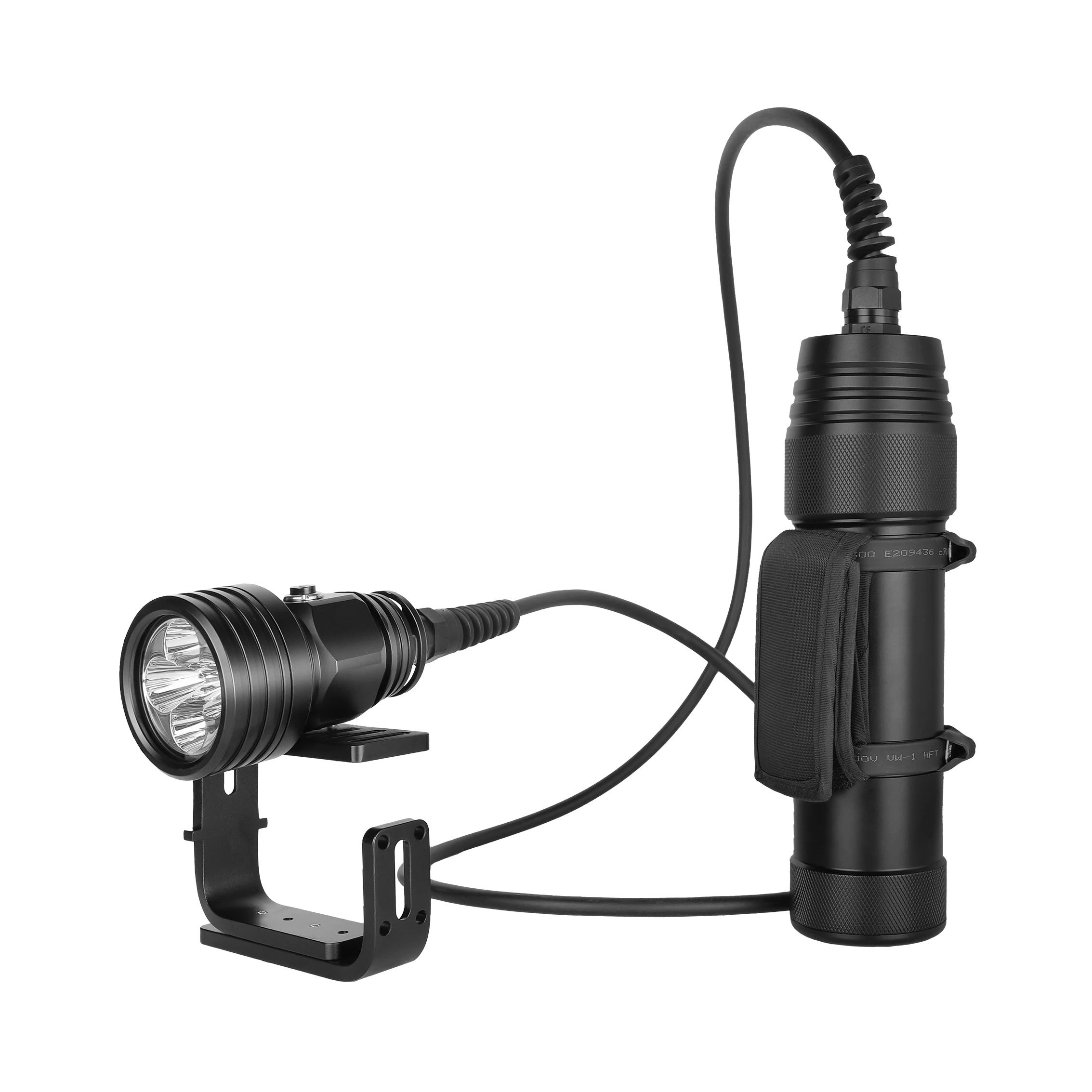 Newly DIV10PRO 4500lm IP68 200m Underwater Dive LED Light Goodman Canister Primary Scuba Torch Diving Flashlight
Newly DIV10PRO 4500lm IP68 200m Underwater Dive LED Light Goodman Canister Primary Scuba Torch Diving Flashlight