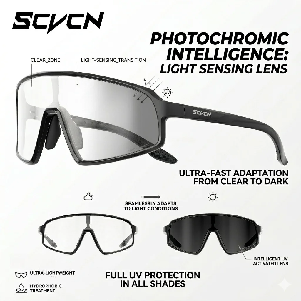 SCVCN Sunglasses UV400 Cycling Glasses MTB Riding Skating Sunglasses MTB Goggles for Man Woman Bike Bicycle Hiking Eyewear
SCVCN Sunglasses UV400 Cycling Glasses MTB Riding Skating Sunglasses MTB Goggles for Man Woman Bike Bicycle Hiking Eyewear