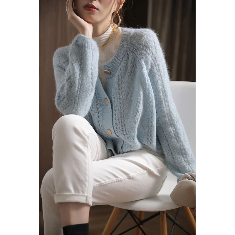 Элитный женский вязаный кардиган-свитер-пальто YuHuaNiao с длинными рукавами, эксклюзивно онлайн
Элитный женский вязаный кардиган-свитер-пальто YuHuaNiao с длинными рукавами, эксклюзивно онлайн