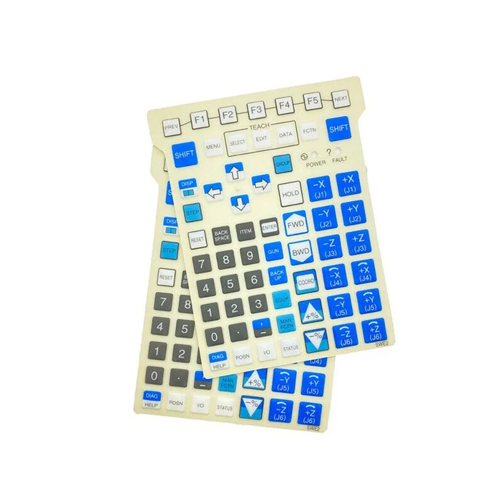 Заводское производство для подвески Teach A05B-2518-C204 SWE2 Мембранная кнопка Защитная пленка Защитная мембрана для клавиатуры
Заводское производство для подвески Teach A05B-2518-C204 SWE2 Мембранная кнопка Защитная пленка Защитная мембрана для клавиатуры