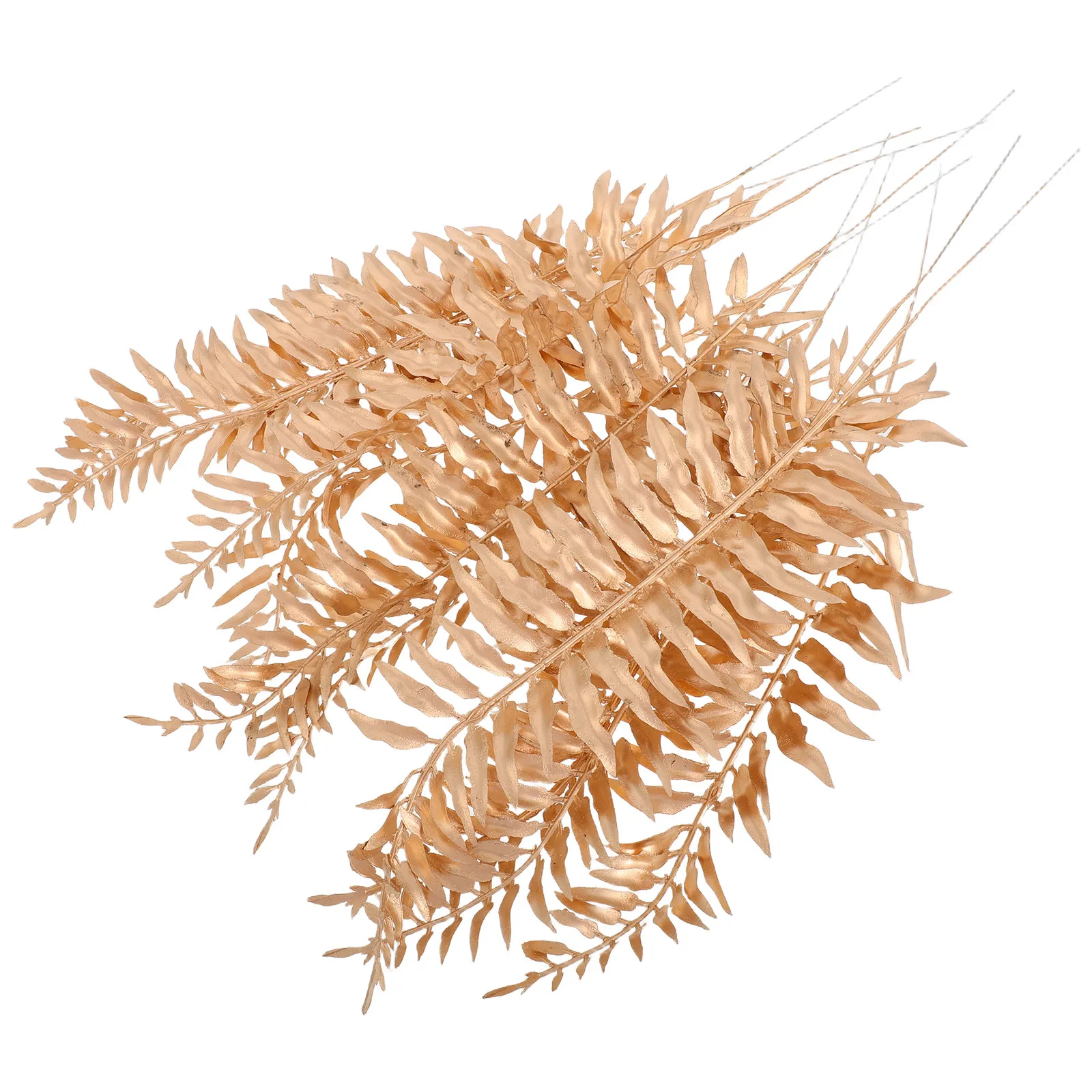 10pcs Golden Fake Leaves For Vase Decor Artificial Leaf Branches Realistic Wedding Holiday Home Decor Simulation Plant Stems Diy
10pcs Golden Fake Leaves For Vase Decor Artificial Leaf Branches Realistic Wedding Holiday Home Decor Simulation Plant Stems Diy