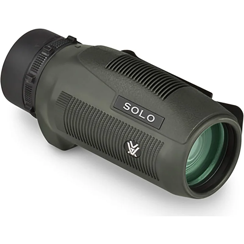 Vortex Optics Solo Monocular 8x36 - Utility Clip, Adjustable Eyecup, Fully Multi-Coated Lenses, Rubber Armor, Non-Slip Grip
Vortex Optics Solo Monocular 8x36 - Utility Clip, Adjustable Eyecup, Fully Multi-Coated Lenses, Rubber Armor, Non-Slip Grip