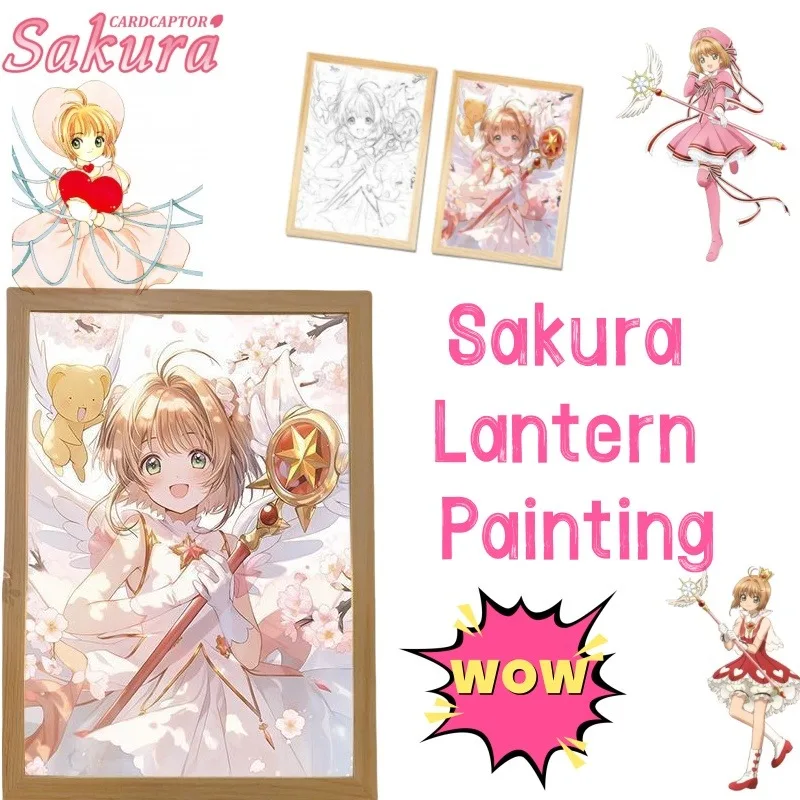 Card Captor Sakura, милая креативная модная световая картина для спальни, стола, мультяшный ночник, индивидуальные каваи, праздничные подарки
Card Captor Sakura, милая креативная модная световая картина для спальни, стола, мультяшный ночник, индивидуальные каваи, праздничные подарки