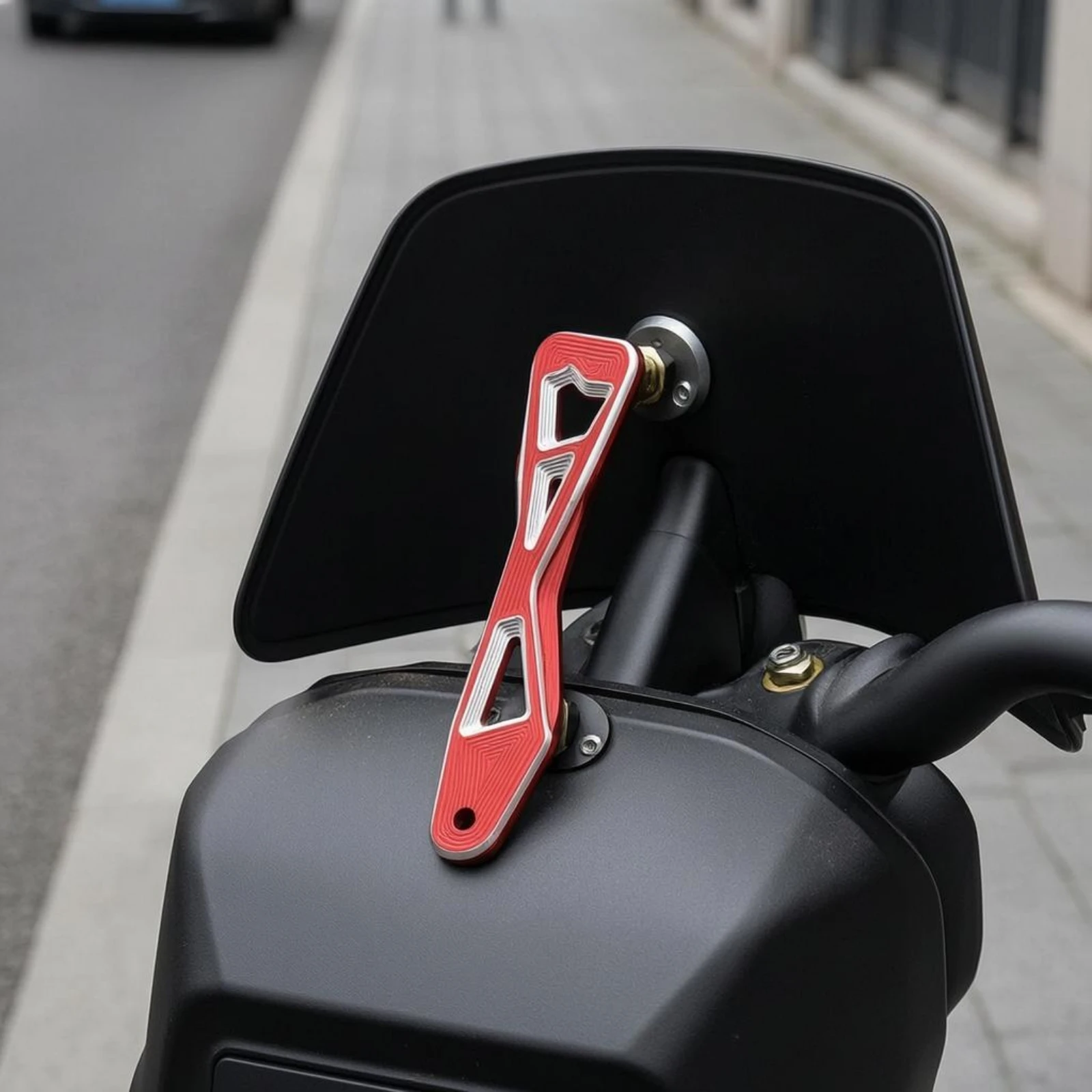 Slim Windshield Bracket Ridged Surface Aluminum Windshield Bracket Vehicle Part Machined Finish Metal
Slim Windshield Bracket Ridged Surface Aluminum Windshield Bracket Vehicle Part Machined Finish Metal