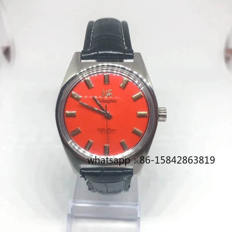 7120 Manual Mechanical 19 Diamond Watch, Genuine Movement Business Watch, Commemorative Huaicai Dial All Steel
7120 Manual Mechanical 19 Diamond Watch, Genuine Movement Business Watch, Commemorative Huaicai Dial All Steel
