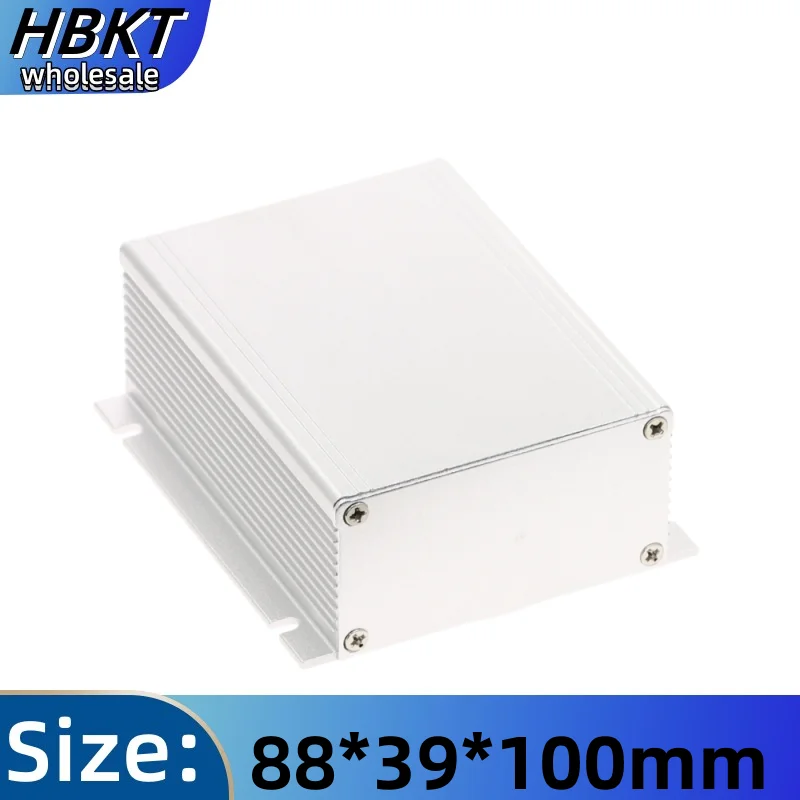 1pc Silver Extruded Aluminum Enclosure Electronic Power PCB Instrument Box Case 88x39x100mm
1pc Silver Extruded Aluminum Enclosure Electronic Power PCB Instrument Box Case 88x39x100mm
