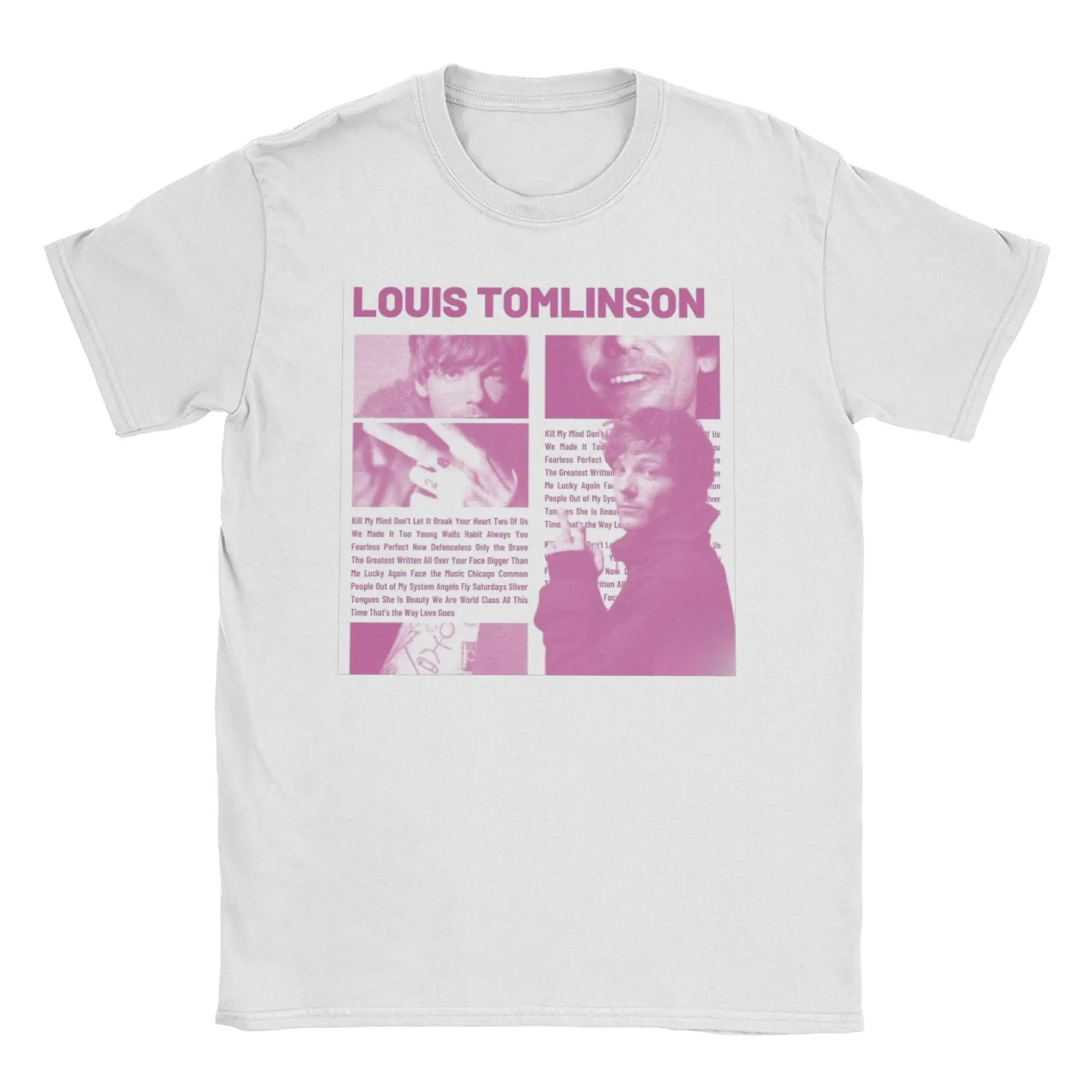 Vintage T Shirt Summer L/Louis Tomlinsons Trendy Cool T Shirts Singer Cotton Tshirt for Couple Y2K Retro Short Sleeve Tops
Vintage T Shirt Summer L/Louis Tomlinsons Trendy Cool T Shirts Singer Cotton Tshirt for Couple Y2K Retro Short Sleeve Tops