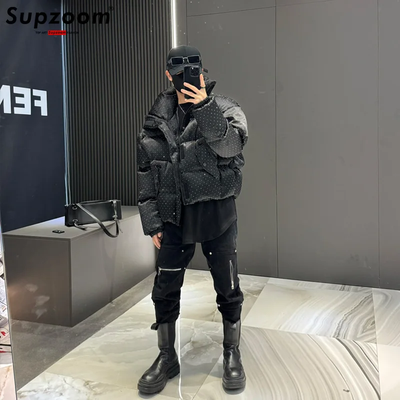 Supzoom 2025 New Arrival Parka Thick Casual Regular Male Popular Polka Dot Clothes Coat Short Winter Jacket Men
Supzoom 2025 New Arrival Parka Thick Casual Regular Male Popular Polka Dot Clothes Coat Short Winter Jacket Men