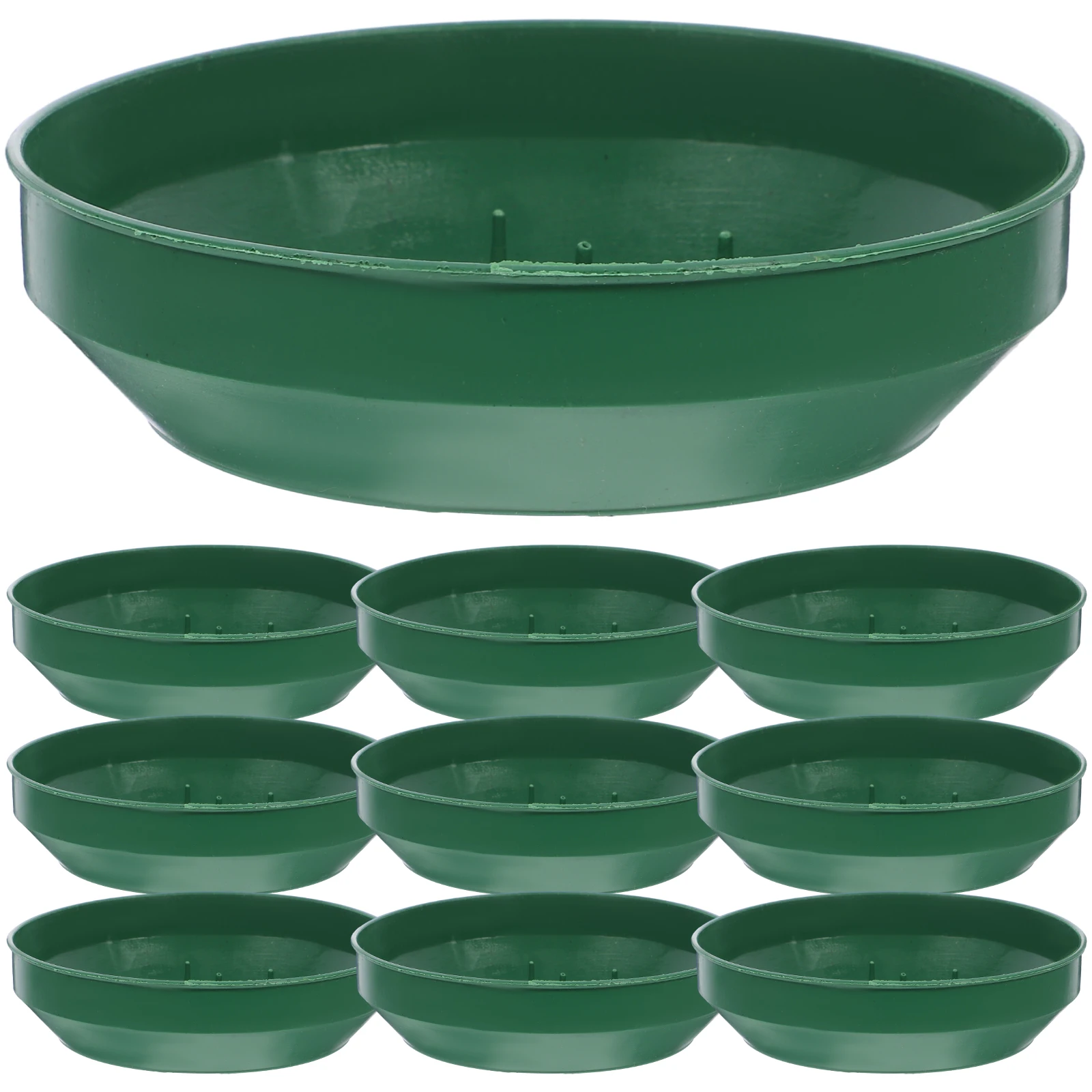 10pcs Round Plate Flower Mud Tray Foam Trays for Arrangements Floral Foam Tray Wedding Plastic Container
10pcs Round Plate Flower Mud Tray Foam Trays for Arrangements Floral Foam Tray Wedding Plastic Container
