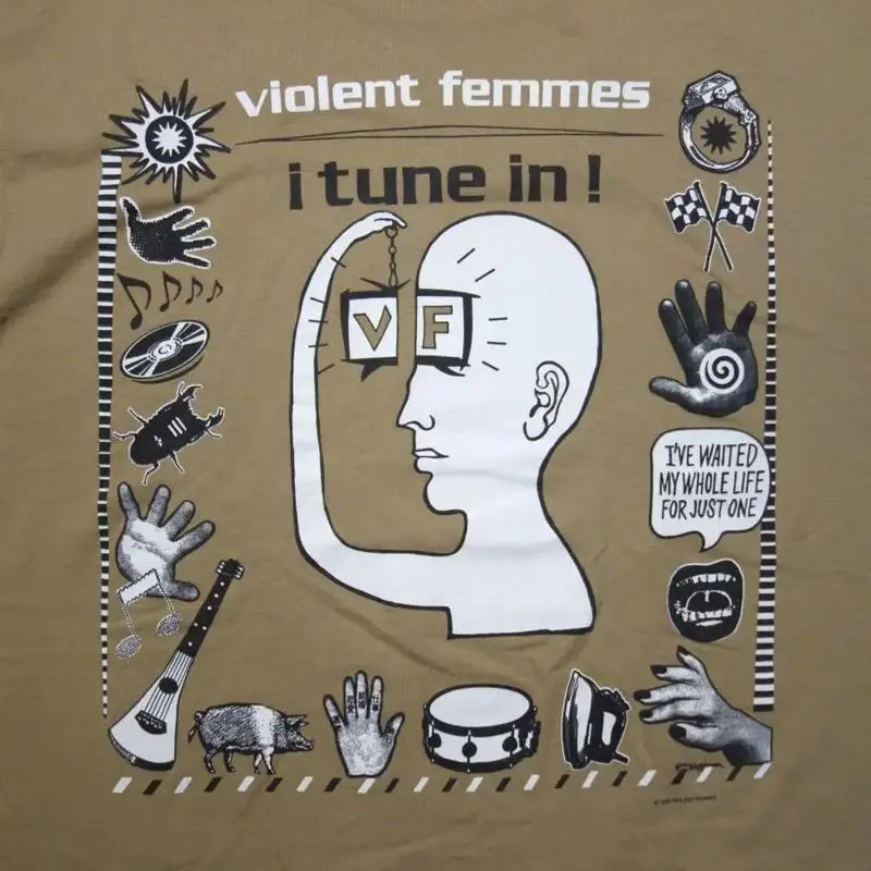 Футболка Violent Femmes Band 1996 90-х годов в базовом стиле с передней стороны vtg NH16975
Футболка Violent Femmes Band 1996 90-х годов в базовом стиле с передней стороны vtg NH16975