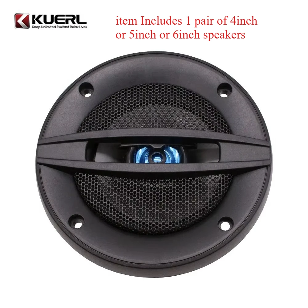 Wholesale 2-Way 4inch/5 Inch/6inch for choose 45hz-21khz universal car audio Speaker 4 Ohm 91db Coaxial Speaker (1pair speakers)
Wholesale 2-Way 4inch/5 Inch/6inch for choose 45hz-21khz universal car audio Speaker 4 Ohm 91db Coaxial Speaker (1pair speakers)