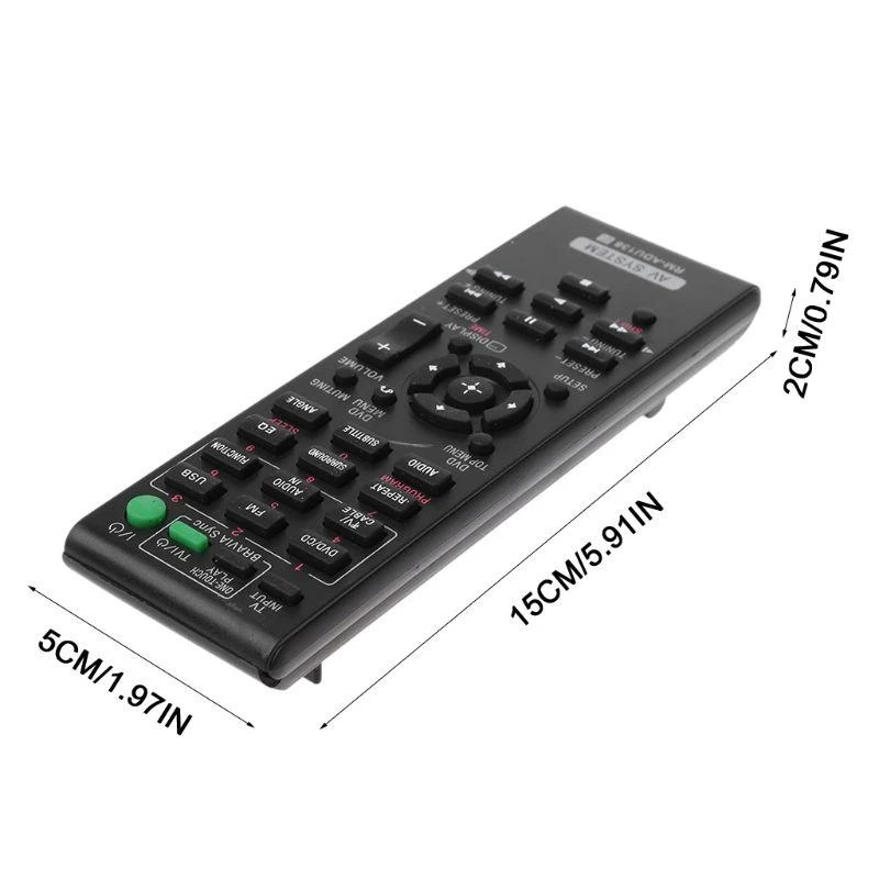 652F Replacement Remote Control RM-ADU138 System Home Theater for DAV-TZ140 HBD-TZ140 SS-CT121 SS-TS121 SS-WS121
652F Replacement Remote Control RM-ADU138 System Home Theater for DAV-TZ140 HBD-TZ140 SS-CT121 SS-TS121 SS-WS121