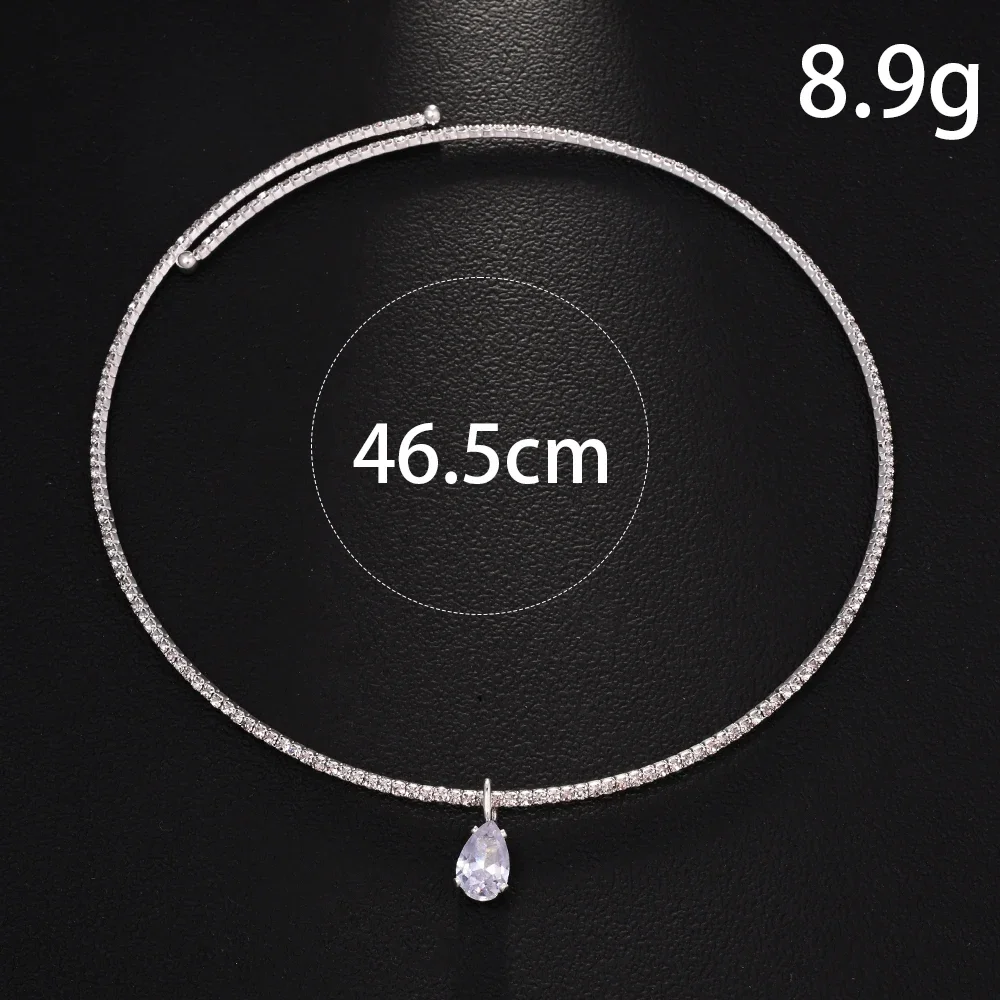 Stonefans Water Drop Pendant Choker Necklace Wedding Luxury Rhinestone Accessories Fashion 2025 Charms Jewelry High Quality Gift
Stonefans Water Drop Pendant Choker Necklace Wedding Luxury Rhinestone Accessories Fashion 2025 Charms Jewelry High Quality Gift