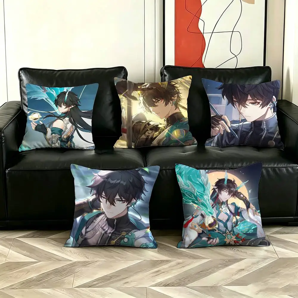 Honkai D-Dan Heng S-Star Rail Pillow Case for Sofa Living Room Home office Decor Protective Cover
Honkai D-Dan Heng S-Star Rail Pillow Case for Sofa Living Room Home office Decor Protective Cover