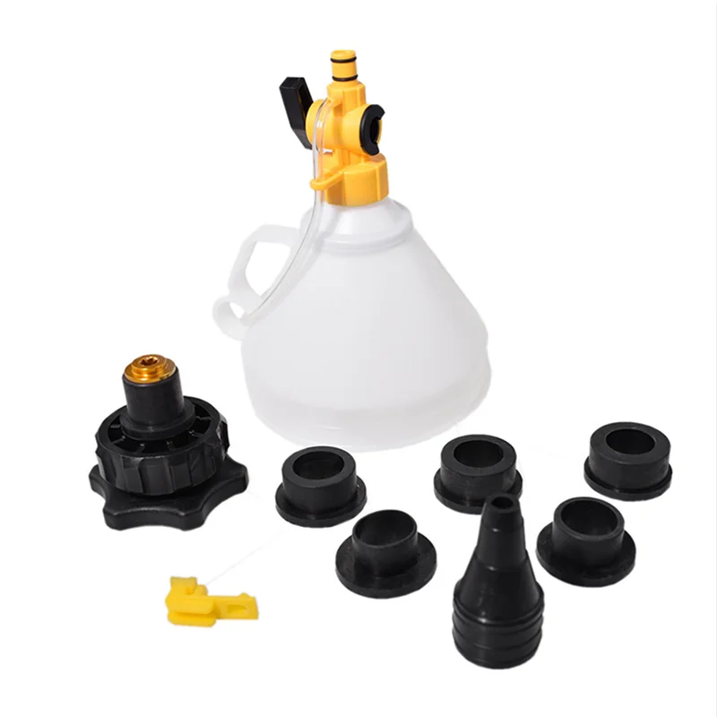 Coolant Radiator Filling Tool Refilling Funnel Tool Kit 5 Adaptor Parts For Ford GM Chrysler Honda Toyota Suzuki Nissan
Coolant Radiator Filling Tool Refilling Funnel Tool Kit 5 Adaptor Parts For Ford GM Chrysler Honda Toyota Suzuki Nissan