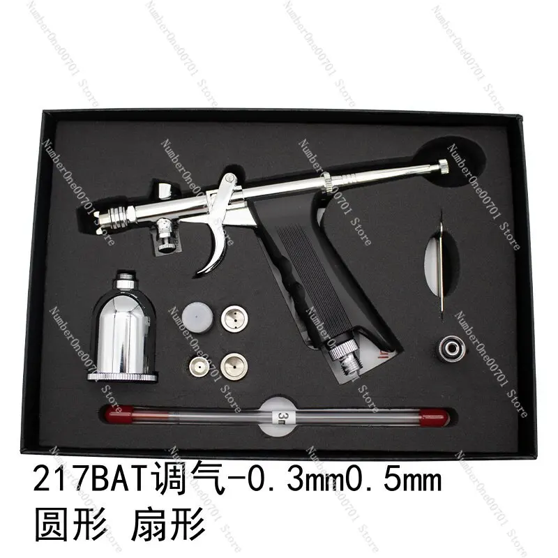 Профессиональный пневматический краскопульт-распылитель Trigger для моделирования, круглый веерный распылитель 0.3/0.3 мм
Профессиональный пневматический краскопульт-распылитель Trigger для моделирования, круглый веерный распылитель 0.3/0.3 мм