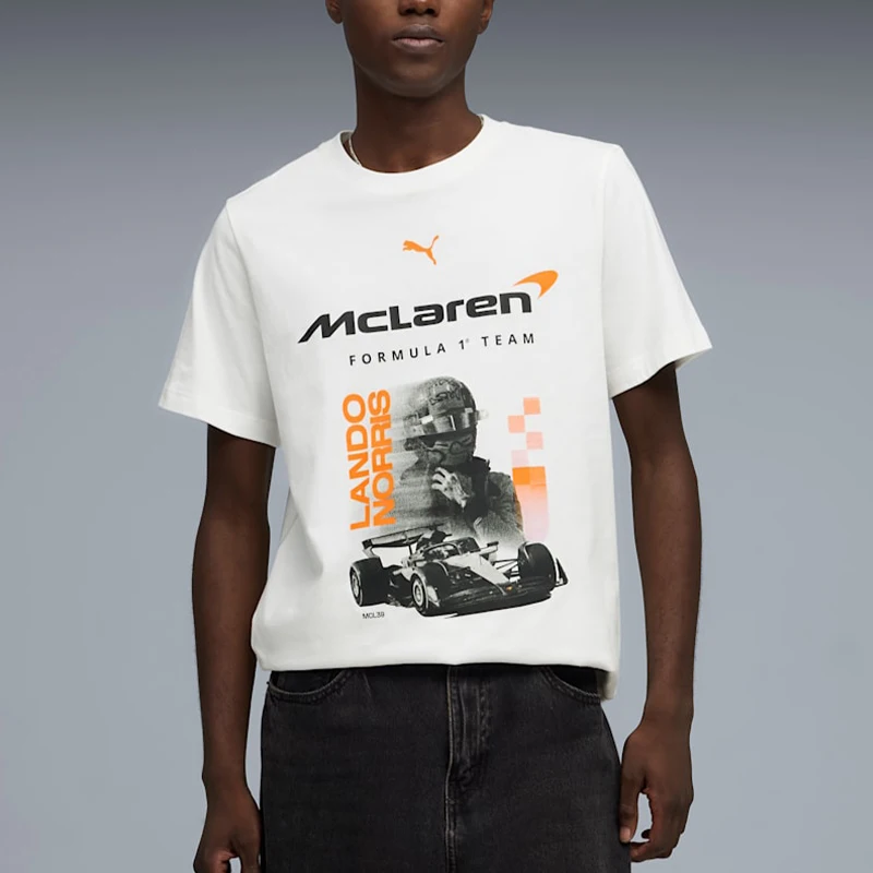Puma Authentic MCLAREN McLaren Men's Breathable Sports Short Sleeve T-Shirt 637451-02
Puma Authentic MCLAREN McLaren Men's Breathable Sports Short Sleeve T-Shirt 637451-02