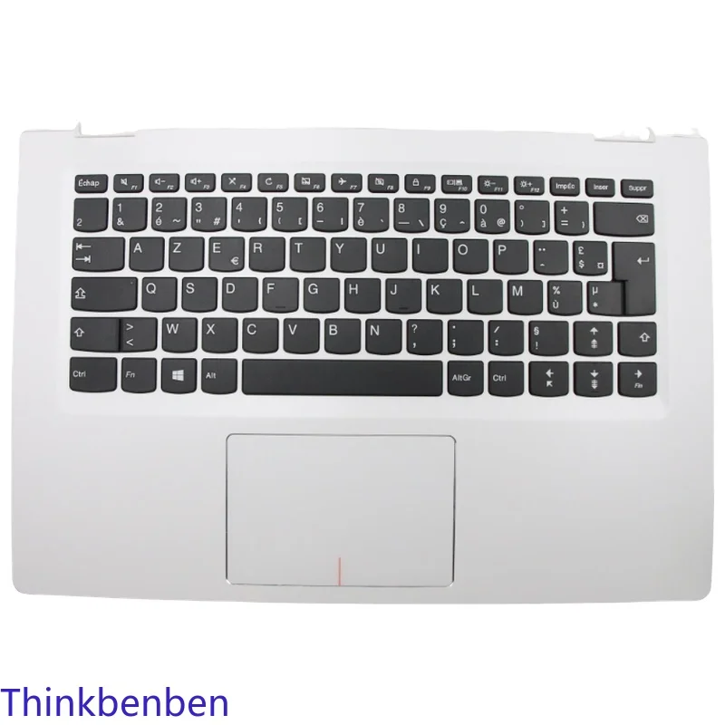 Корпус верхней части клавиатуры (подставка для рук) для Lenovo Ideapad Yoga 510 14 Flex4 1435 1470 1480, белый, французская раскладка, 5CB0L67183
Корпус верхней части клавиатуры (подставка для рук) для Lenovo Ideapad Yoga 510 14 Flex4 1435 1470 1480, белый, французская раскладка, 5CB0L67183