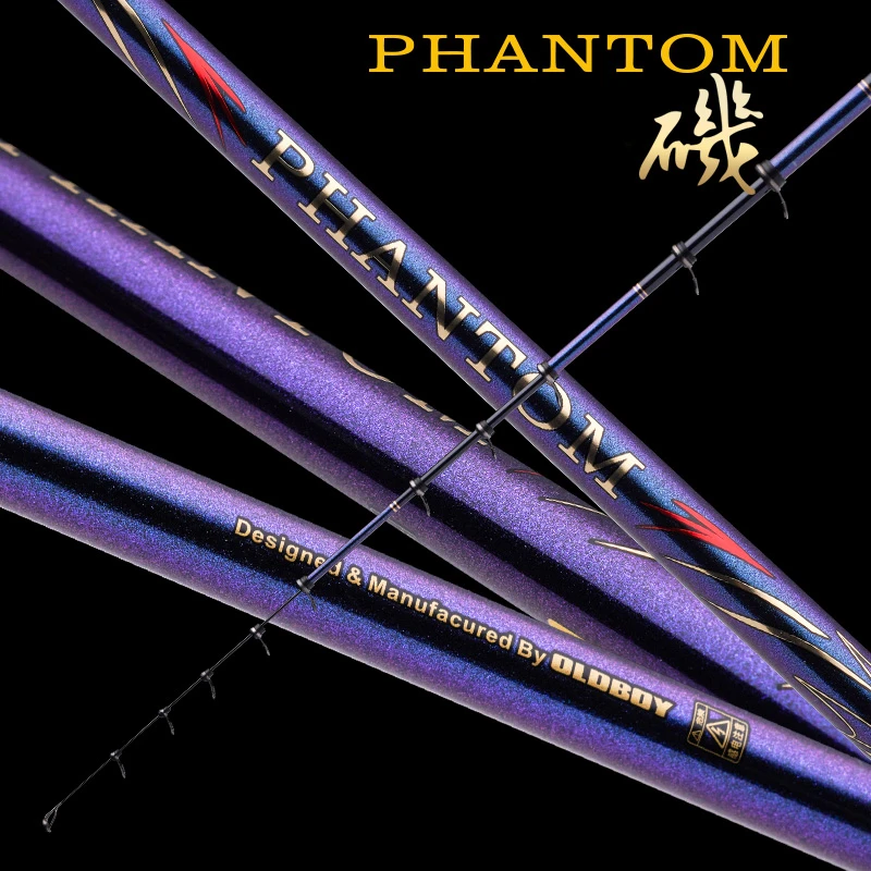 OLDBOY Rock Rod PHANTOM Ultra Light Hard Ocean Rock Fishing Rod 500 High Carbon Hand Sea Dualuse Telescopic Fishing Pole 5m
OLDBOY Rock Rod PHANTOM Ultra Light Hard Ocean Rock Fishing Rod 500 High Carbon Hand Sea Dualuse Telescopic Fishing Pole 5m