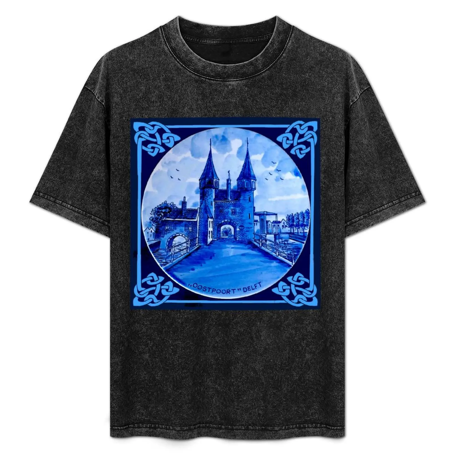 DUTCH BLUE DELFT : Vintage Oostpoort Gate Closeup Print T-Shirt Work Utility Short Sleeve Shirt
DUTCH BLUE DELFT : Vintage Oostpoort Gate Closeup Print T-Shirt Work Utility Short Sleeve Shirt