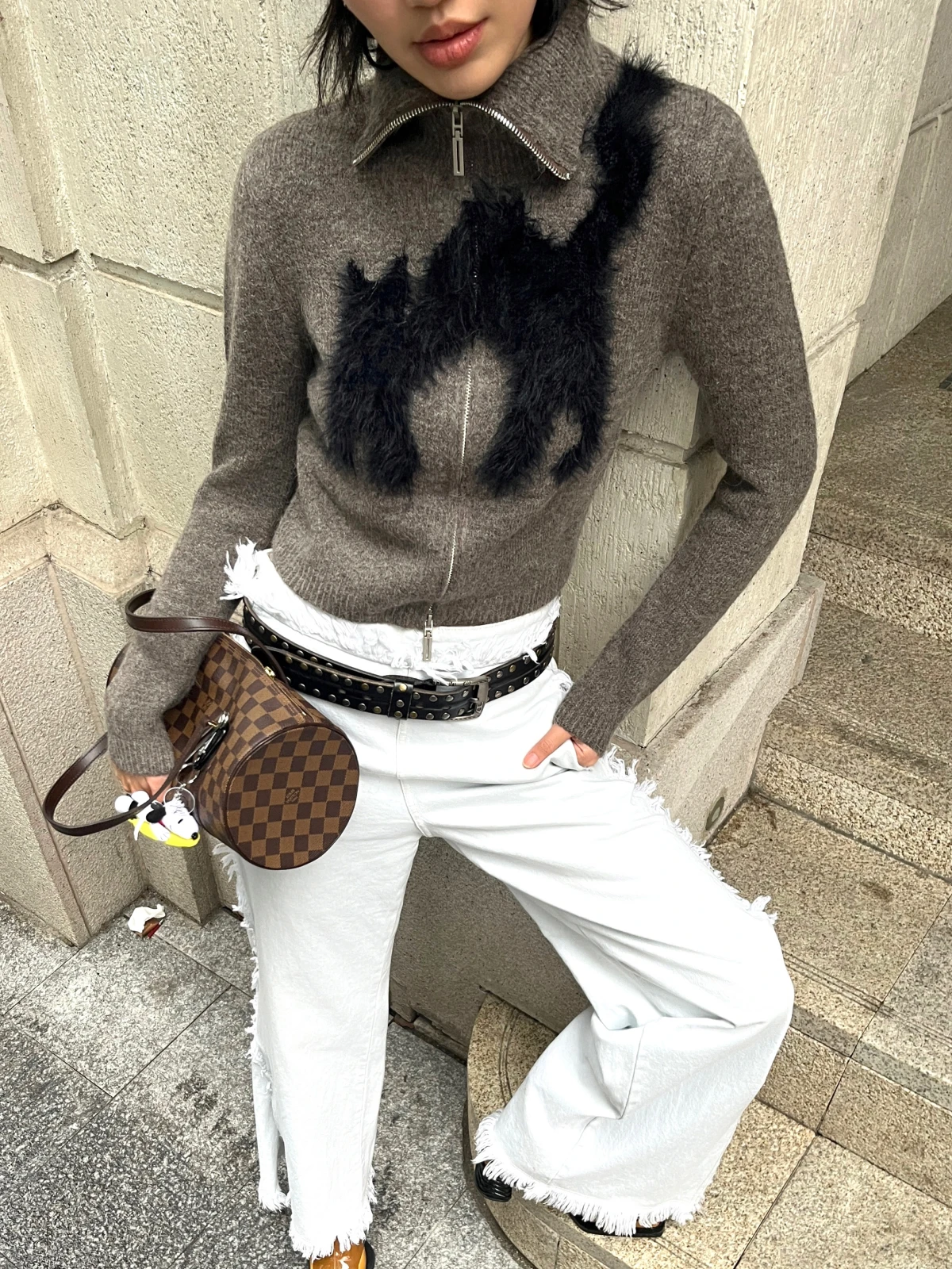 High Ne Long Sve вязаное шерстяное пальто Slim Fit с двойной молнией и меховым узором женская модная осенне-зимняя верхняя одежда
High Ne Long Sve вязаное шерстяное пальто Slim Fit с двойной молнией и меховым узором женская модная осенне-зимняя верхняя одежда