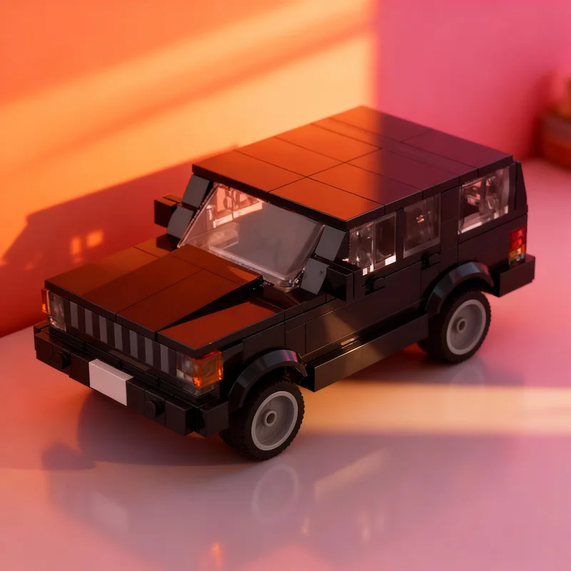 308pcs MOC Jeepped Cherokee XJ 4 Door City Champions Model Building Blocks Toy Architecture Christmas Gifts Idea Education
308pcs MOC Jeepped Cherokee XJ 4 Door City Champions Model Building Blocks Toy Architecture Christmas Gifts Idea Education