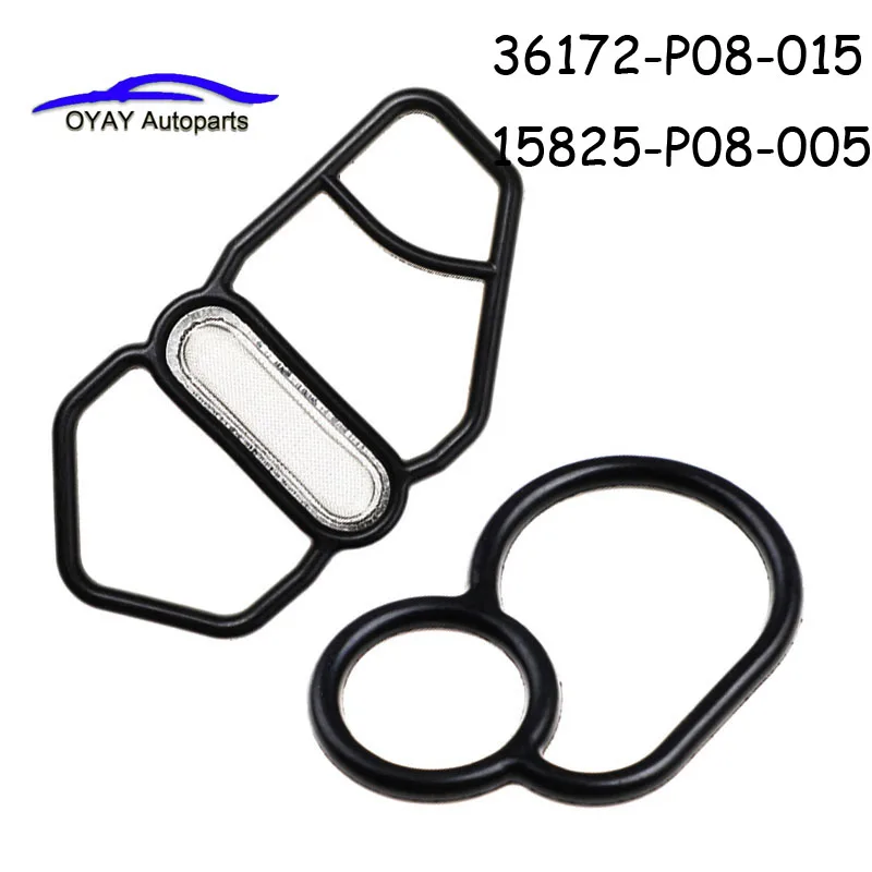 New Upper + Lower VTEC Solenoid Gasket 36172-P08-015 15825-P08-005 for Honda GSR NSX D16Z6 B18C1 B16A2 B18C5 
New Upper + Lower VTEC Solenoid Gasket 36172-P08-015 15825-P08-005 for Honda GSR NSX D16Z6 B18C1 B16A2 B18C5