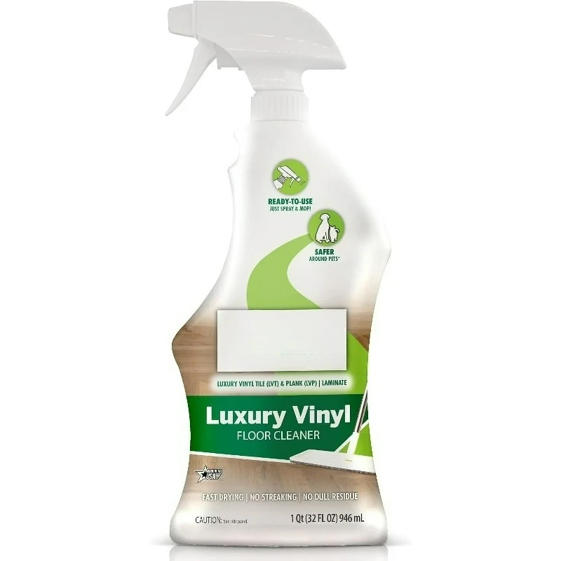 Ready-to-Use Luxury Vinyl Floor Cleaner, Streak Free and Neutral PH Formula, 32 Oz Spray, Scentless
Ready-to-Use Luxury Vinyl Floor Cleaner, Streak Free and Neutral PH Formula, 32 Oz Spray, Scentless
