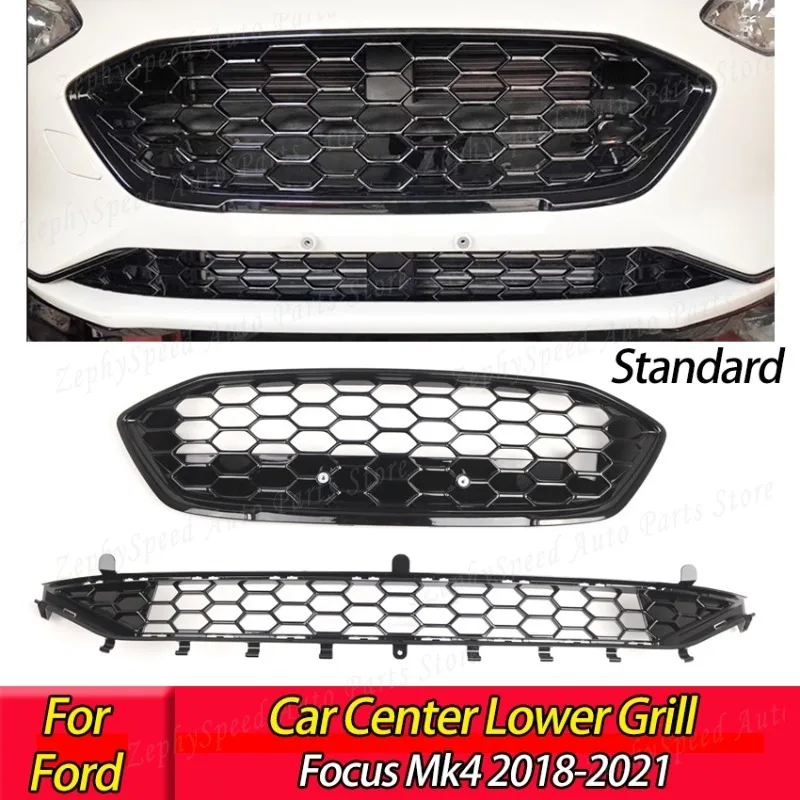Car Center Grill Grille Honeycomb Lower Racing Grills Hood Grilles For Ford Focus Mk4 2018-2021 For Standard Auto Accessories
Car Center Grill Grille Honeycomb Lower Racing Grills Hood Grilles For Ford Focus Mk4 2018-2021 For Standard Auto Accessories
