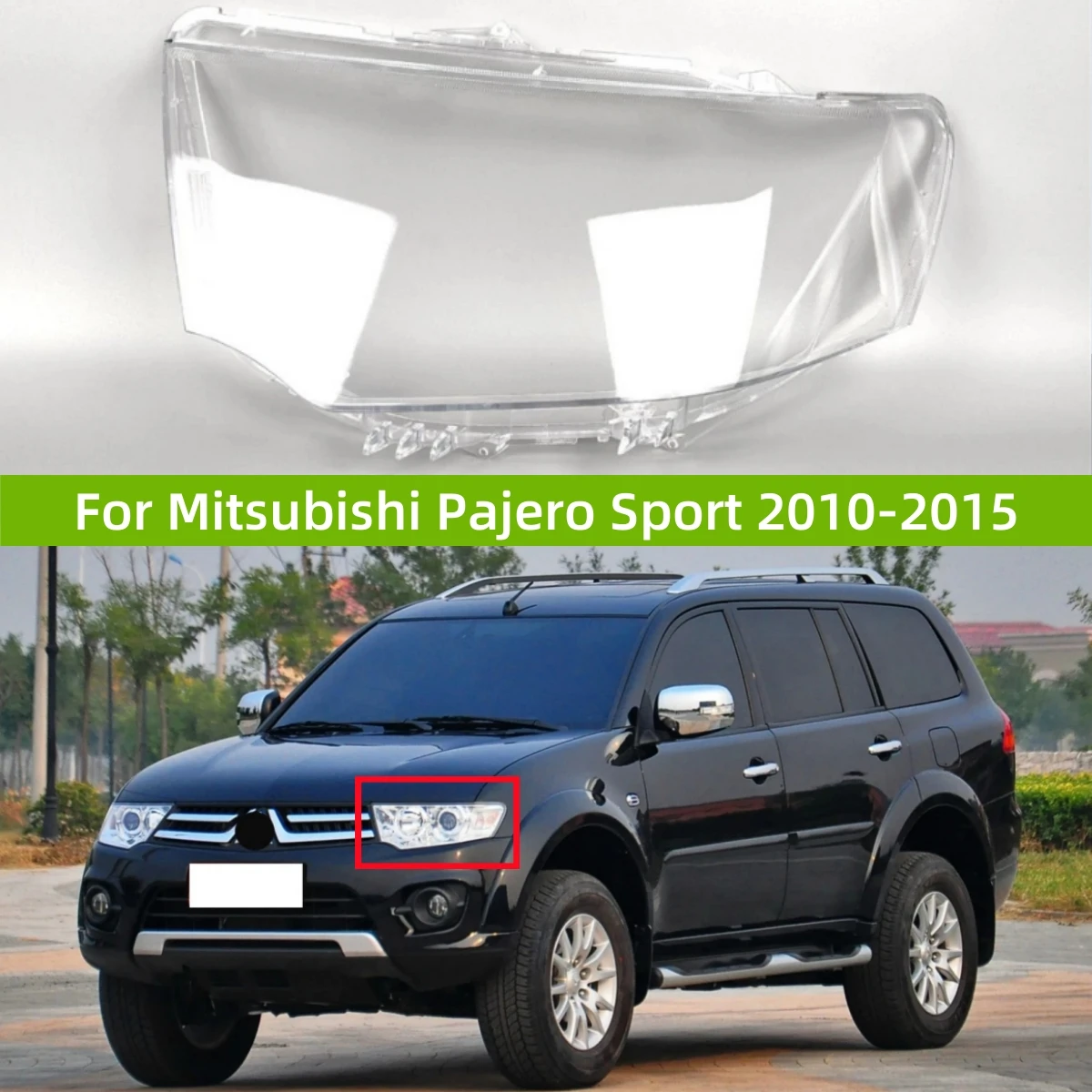 Для Mitsubishi Pajero Sport 2010 2011 2012 2013 2014 2015, аксессуары для автомобилей, фары, стекло, замена оригинальных линз
Для Mitsubishi Pajero Sport 2010 2011 2012 2013 2014 2015, аксессуары для автомобилей, фары, стекло, замена оригинальных линз