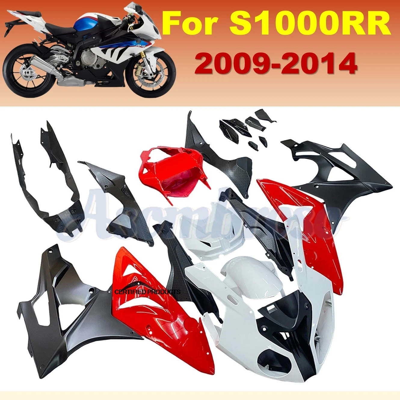 Детали крыльев мотоцикла, комплекты обтекателей для BMW S1000RR 2009 2010 2011 2012 2013 2014 S1000 RR, красный, белый, черный корпус
Детали крыльев мотоцикла, комплекты обтекателей для BMW S1000RR 2009 2010 2011 2012 2013 2014 S1000 RR, красный, белый, черный корпус