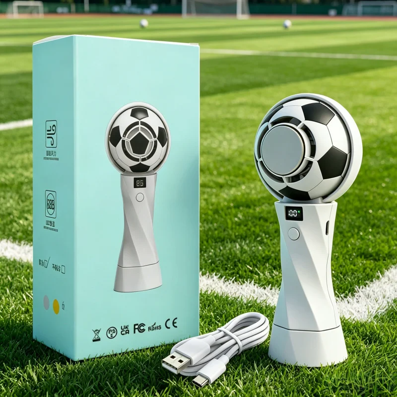 2026 football handheld fan refrigeration turbine portable small neck hanging high-speed cold compress charging fan
2026 football handheld fan refrigeration turbine portable small neck hanging high-speed cold compress charging fan