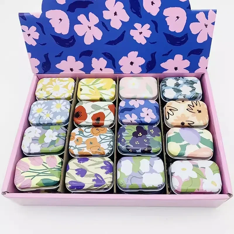 32Pcs(1Box) Cute Mini Tin Metal Box Sealed Pill Box Jewelry Candy Box Small Storage Cans Coin Earrings Headphones Gift Boxes
32Pcs(1Box) Cute Mini Tin Metal Box Sealed Pill Box Jewelry Candy Box Small Storage Cans Coin Earrings Headphones Gift Boxes