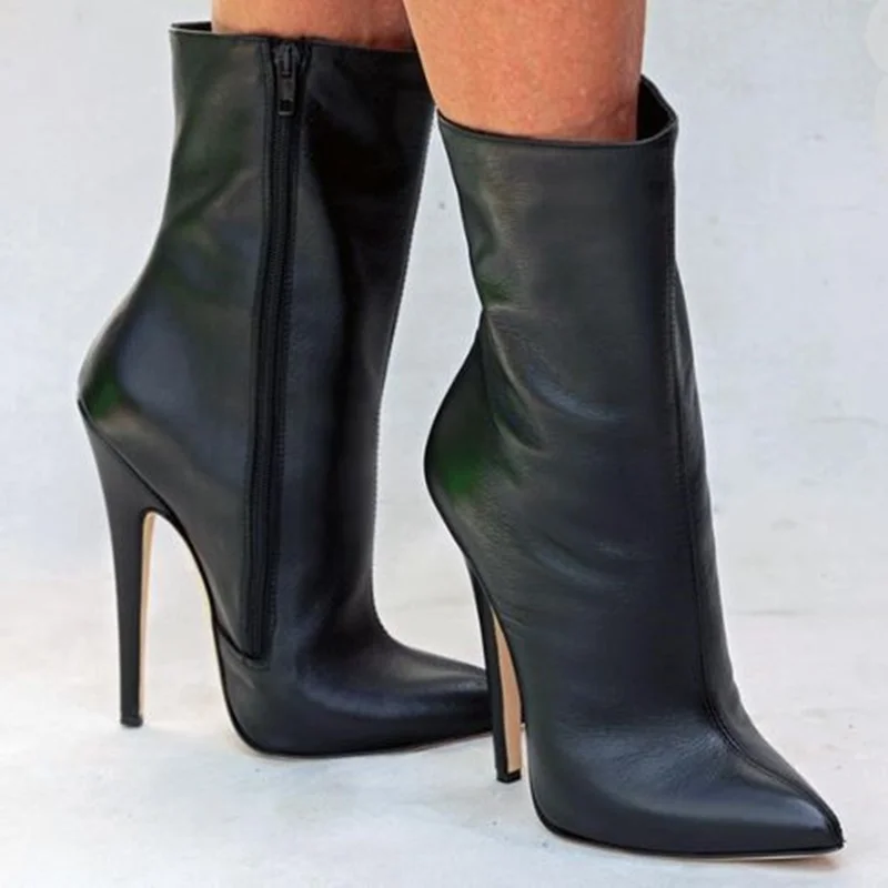 Black Mid Calf Zipper Matte Boots Thin High Heel Fashionable Sexy Novel 2025 Winter Casual Big Size Woman Shoes Zapatillas Mujer
Black Mid Calf Zipper Matte Boots Thin High Heel Fashionable Sexy Novel 2025 Winter Casual Big Size Woman Shoes Zapatillas Mujer
