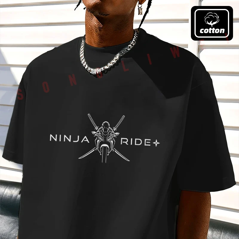 Ninja Motorcycle Sportbike Motorcycle Men's T Shirt Casual Mens Cotton Round Neck Short Sleeved T-shirt
Ninja Motorcycle Sportbike Motorcycle Men's T Shirt Casual Mens Cotton Round Neck Short Sleeved T-shirt