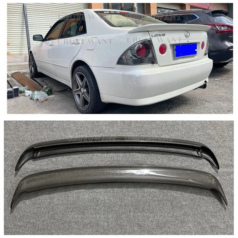 For Lexus IS 1998~2004 IS200 Modified TRD Style Black/Carbon Fiber Rear Trunk Luggage Compartment Spoiler Car Wing
For Lexus IS 1998~2004 IS200 Modified TRD Style Black/Carbon Fiber Rear Trunk Luggage Compartment Spoiler Car Wing