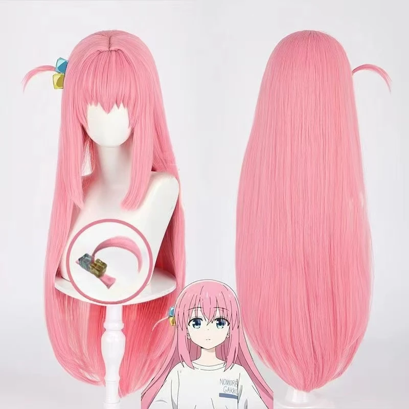 Парик для косплея Hitori Gotoh из аниме Bocchi The Rock, розовый, длинный, прямой, термостойкий, с сеткой-розой, для Comic Con, для косплееров
Парик для косплея Hitori Gotoh из аниме Bocchi The Rock, розовый, длинный, прямой, термостойкий, с сеткой-розой, для Comic Con, для косплееров