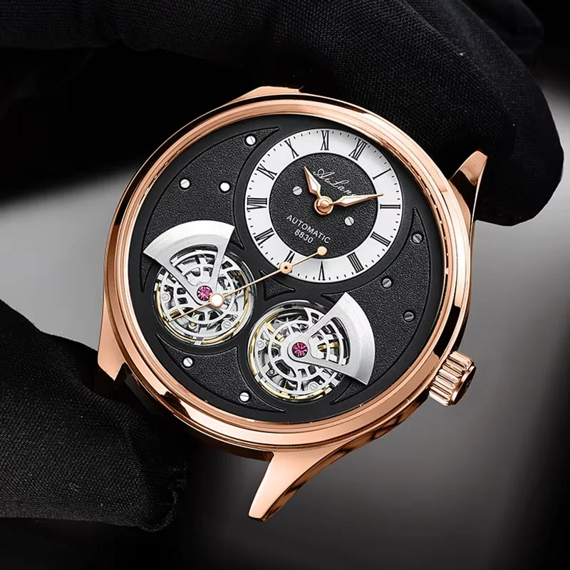 NEW Mens Watches Tourbillon Hollow Mechanical Watch Automatic Watch For Men Waterproof Sports Clock Reloj Hombre
NEW Mens Watches Tourbillon Hollow Mechanical Watch Automatic Watch For Men Waterproof Sports Clock Reloj Hombre
