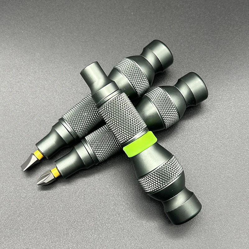 Precision Aluminum Alloy Handle for Shank 1/4" Bits Comfortable Mini ScrewDriver 6.35mm Holder Repair Open Tools Professional
Precision Aluminum Alloy Handle for Shank 1/4" Bits Comfortable Mini ScrewDriver 6.35mm Holder Repair Open Tools Professional