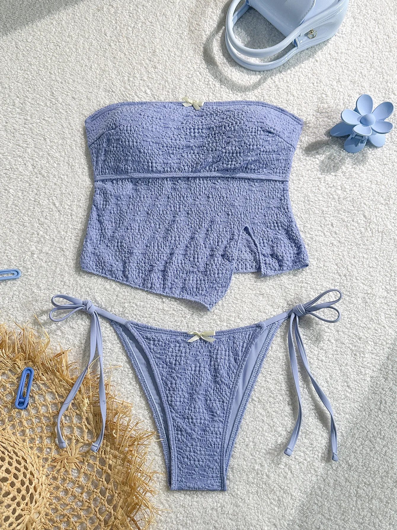 sexy blue bow bikinis sets two pieces tie bandeau vest swimsuits beachwear bathing suit swimwear biquini tankini
sexy blue bow bikinis sets two pieces tie bandeau vest swimsuits beachwear bathing suit swimwear biquini tankini
