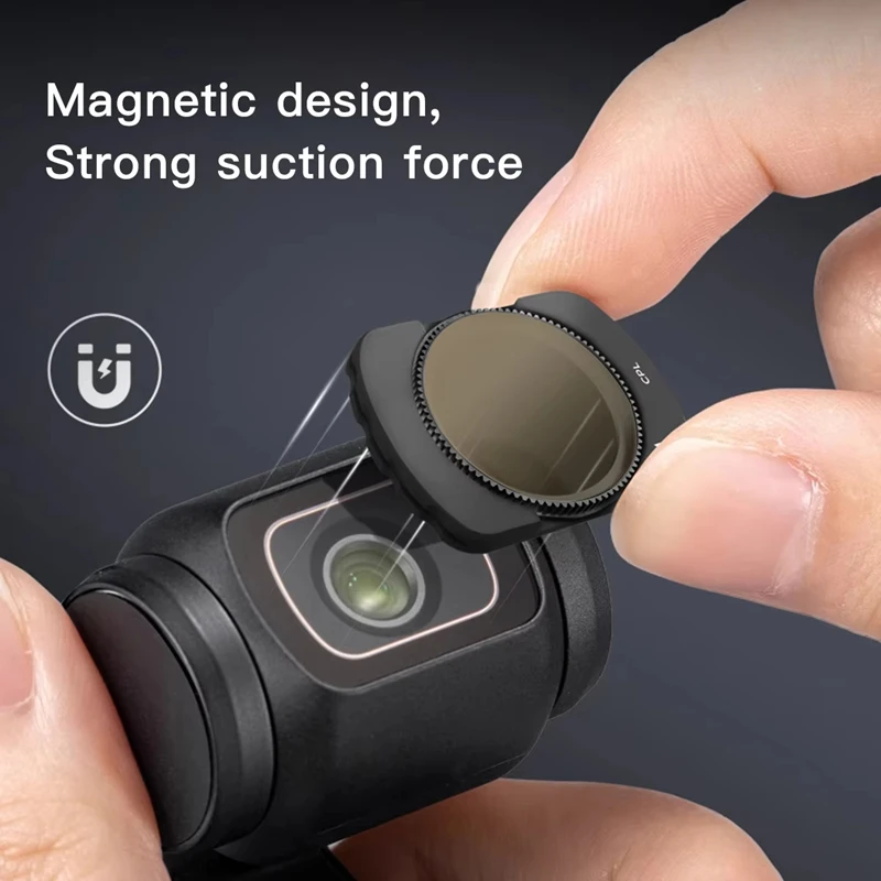 For DJI OSMO POKET 3/4 UV Magnetic Filter Kit UV CPL ND 8/16/32 NDPL Black Soft Filter Set Camera Lens Drone Accessories
For DJI OSMO POKET 3/4 UV Magnetic Filter Kit UV CPL ND 8/16/32 NDPL Black Soft Filter Set Camera Lens Drone Accessories