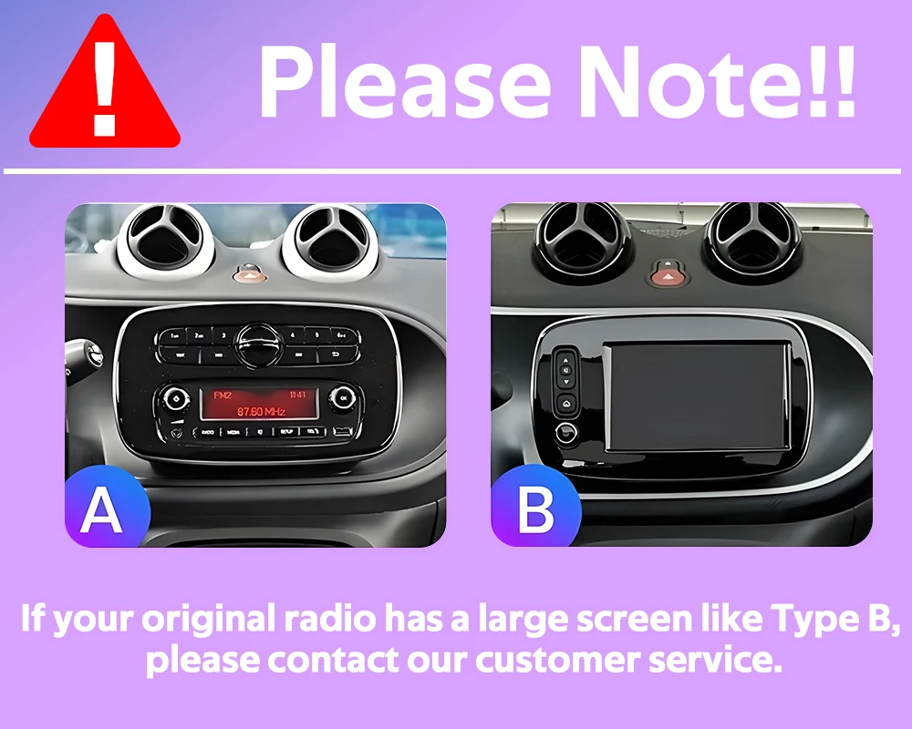 Android 16 BT For Mercedes Smart 453 Fortwo 2014 2015 2016 2017 2018 2019 2020 Radio GPS Navigation Car Multimedia Video Player
Android 16 BT For Mercedes Smart 453 Fortwo 2014 2015 2016 2017 2018 2019 2020 Radio GPS Navigation Car Multimedia Video Player