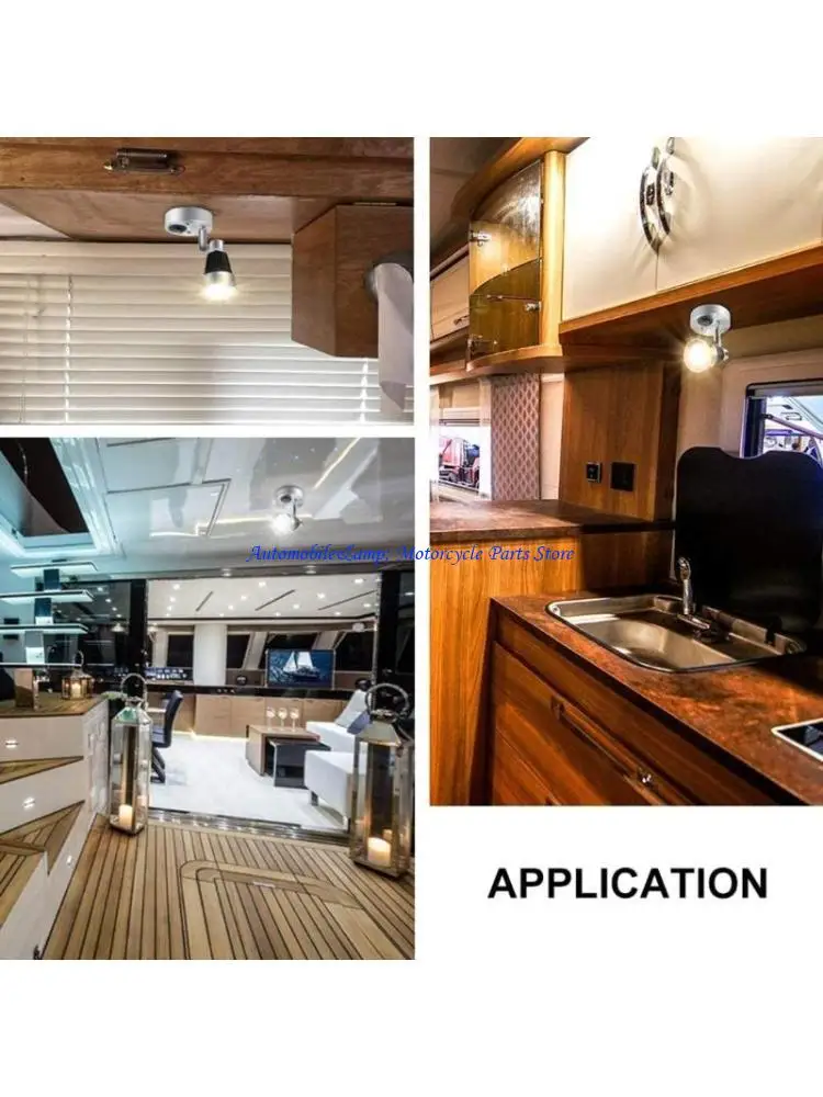 H7BD DC12V Interior Reading Lamp, Rotatable RVs Boats Light for Boats Campers Motorhome 3000K/6000K
H7BD DC12V Interior Reading Lamp, Rotatable RVs Boats Light for Boats Campers Motorhome 3000K/6000K